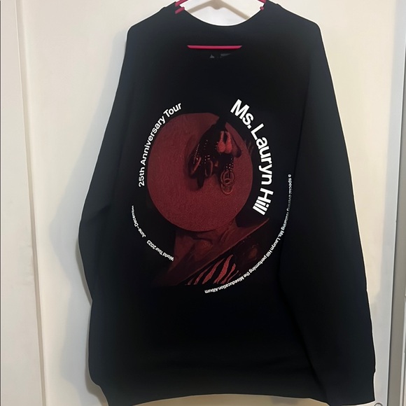 Black Graphic Sweater
